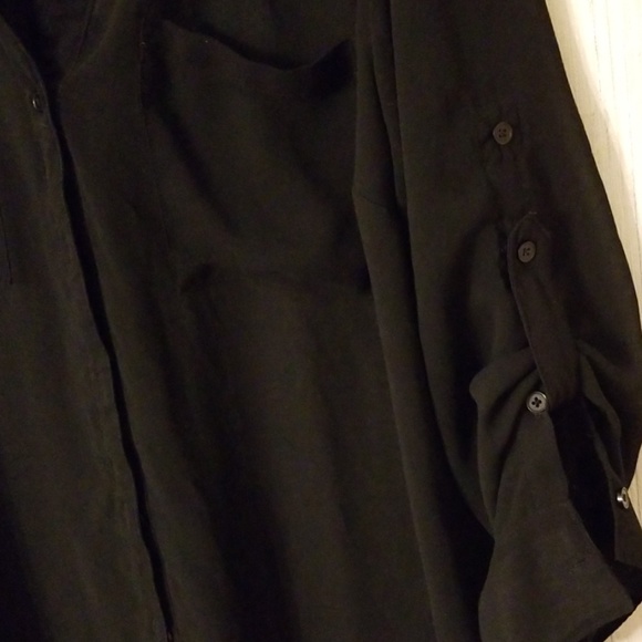 Long sleeved nicole Miller xl top - Picture 2 of 7